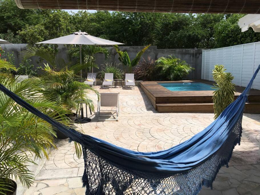 Villa Avec Piscine Privee Saint-Francois  Buitenkant foto