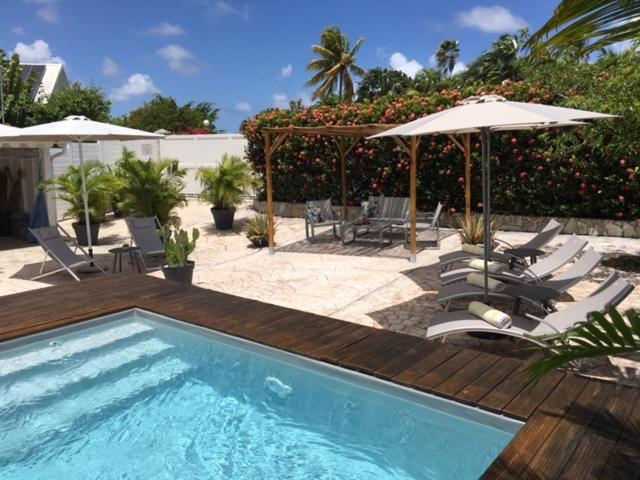 Villa Avec Piscine Privee Saint-Francois  Buitenkant foto